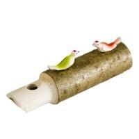Black Forrest Whistle With A Pair Of Song Birds